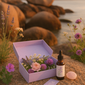 Box Elixir floral personnalisable