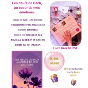 Offre de Noël - Plaisir d'offrir - Les fleurs de Bach au coeur de mes émotions.