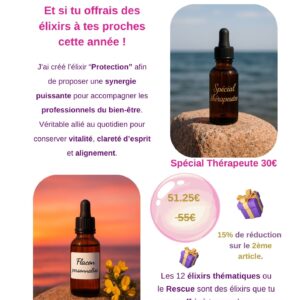 Offre de Noël - Des élixirs floraux à offrir !